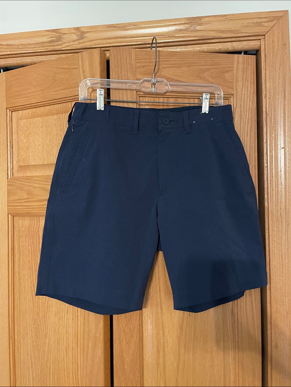 Men's Abercrombie & Fitch Navy Blue Shorts